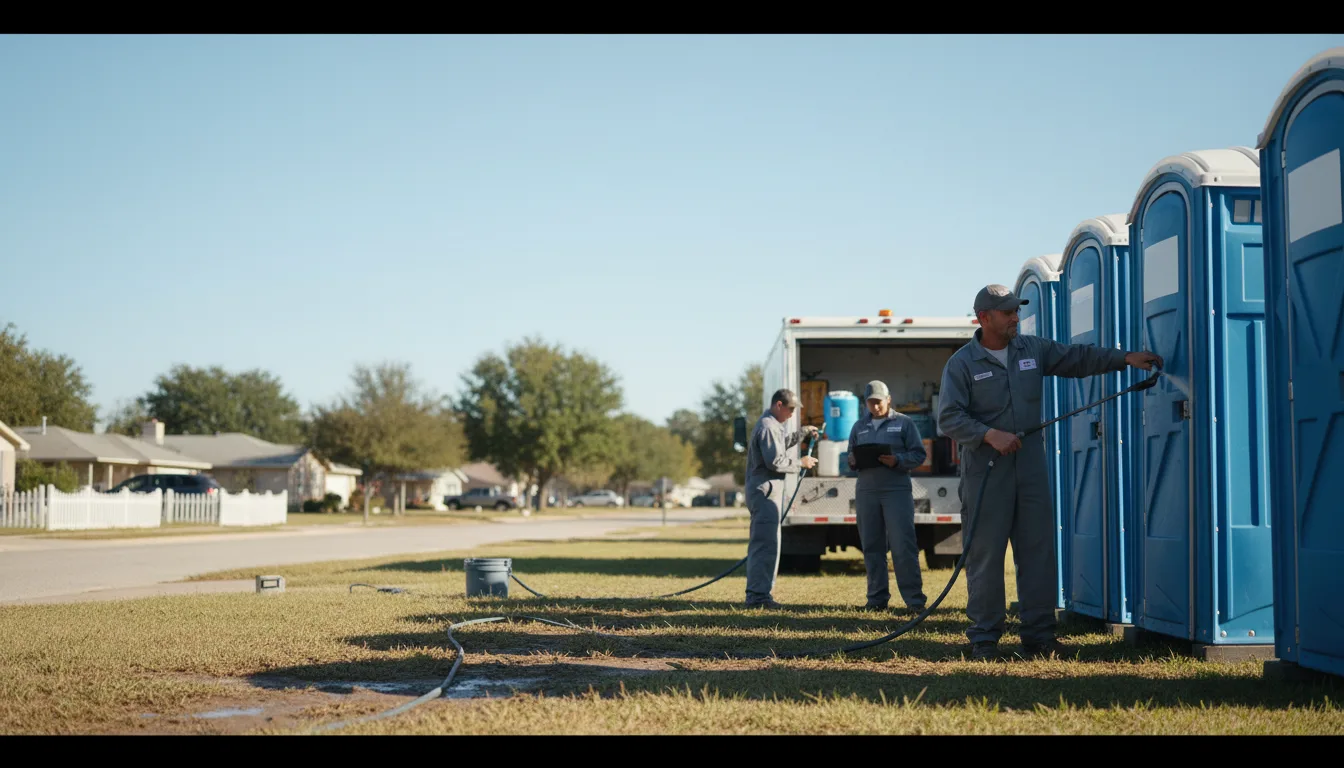 Long-Term Portable Toilet Rental in Estelline, SD near me